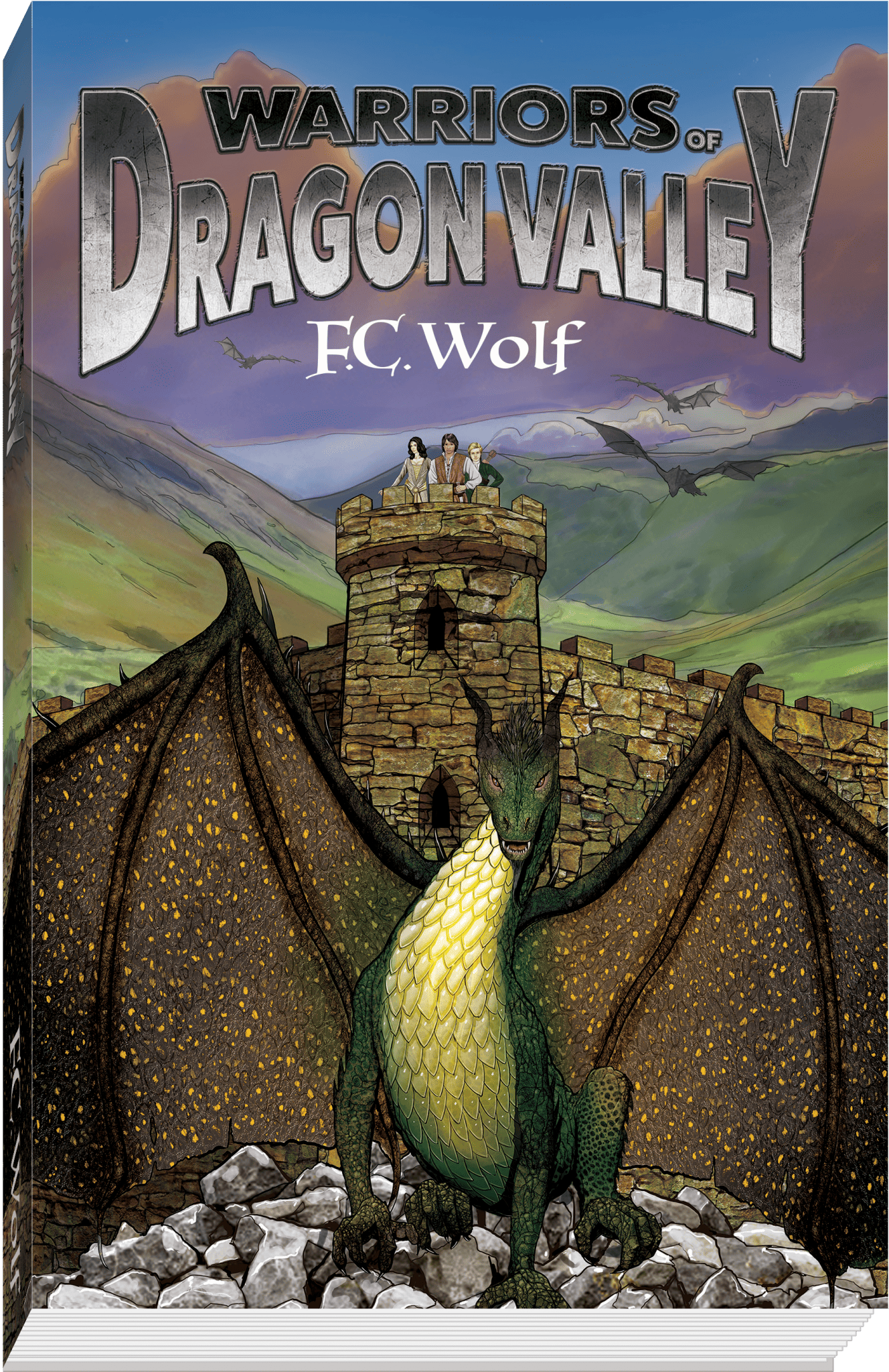 Warriors of Dragon Valley by FC Wolf, F.C. Wolf, FCWOLF
