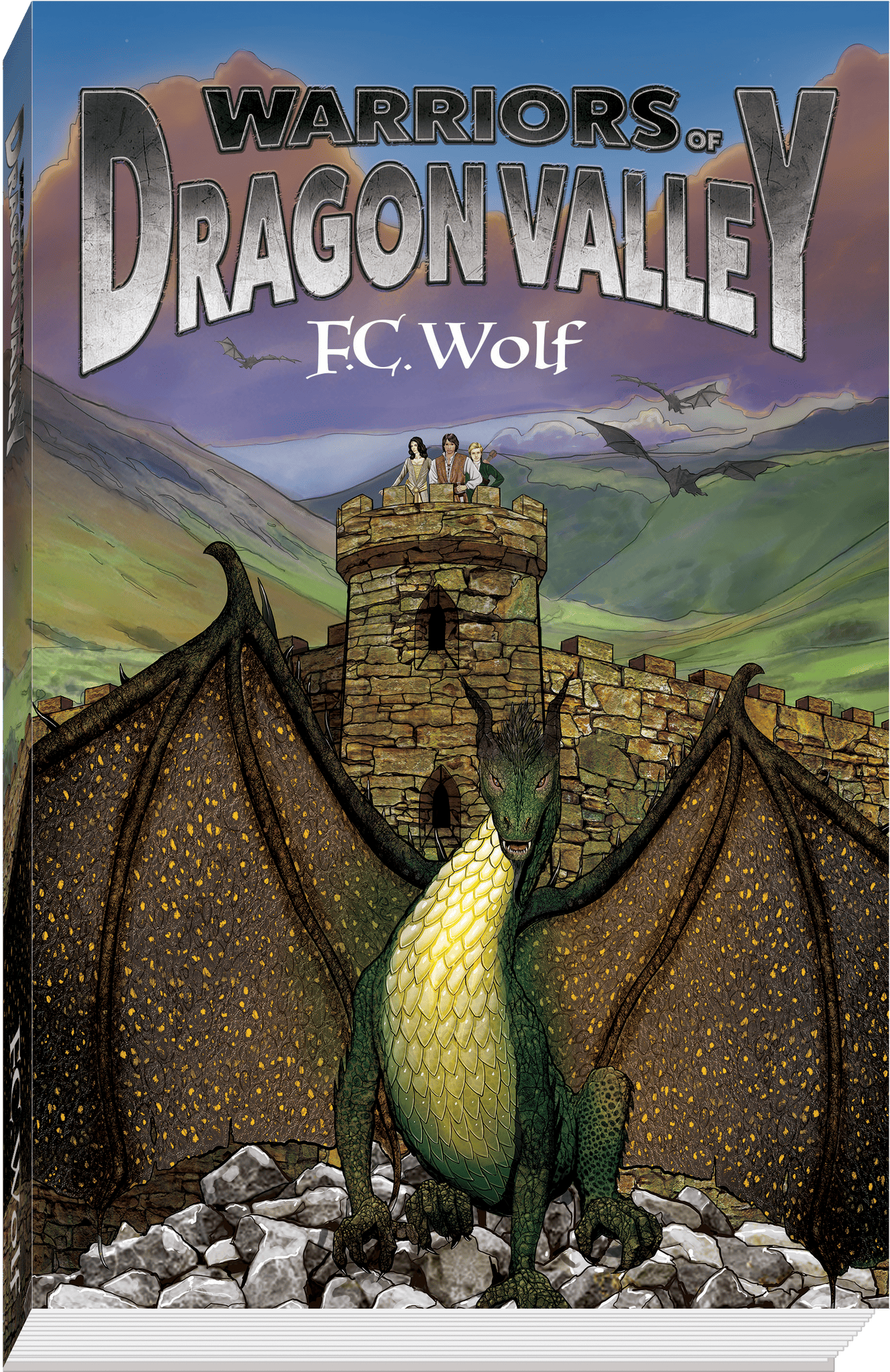 Warriors of Dragon Valley 2 Warriors of Dragon Valley by FC Wolf, F.C. Wolf, FCWOLF